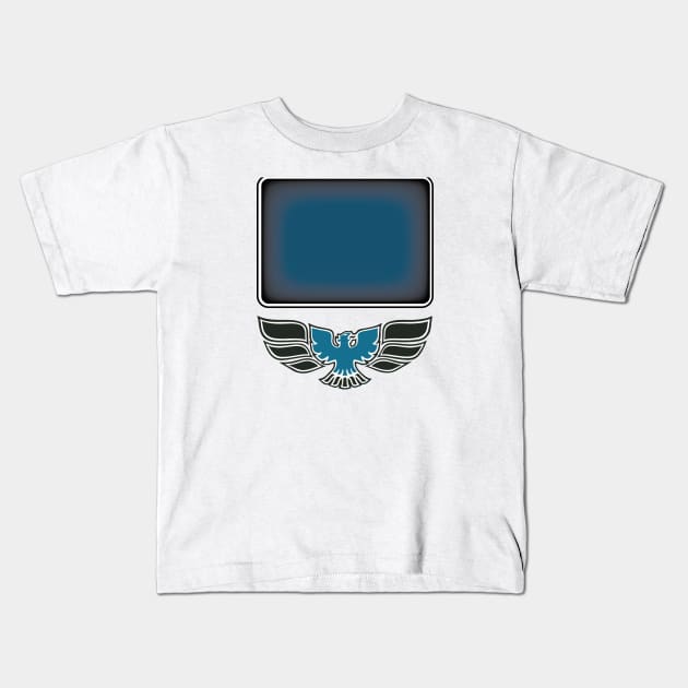 1970 TransAm Kids T-Shirt by zavmud